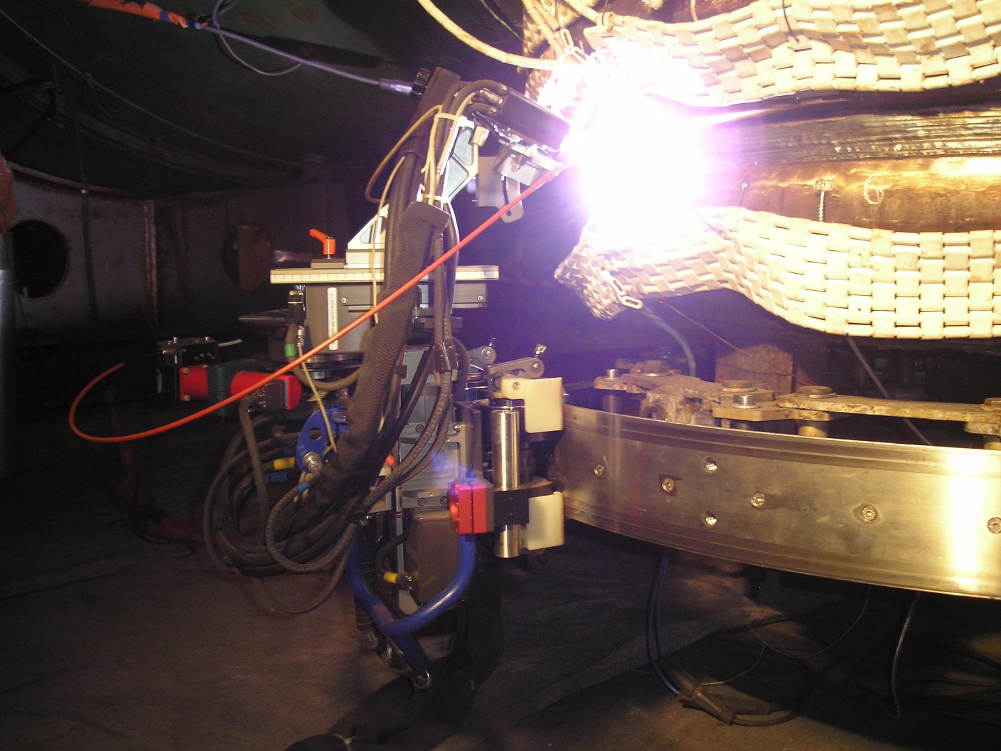 Experimental development of the technology of repair of the welding unit